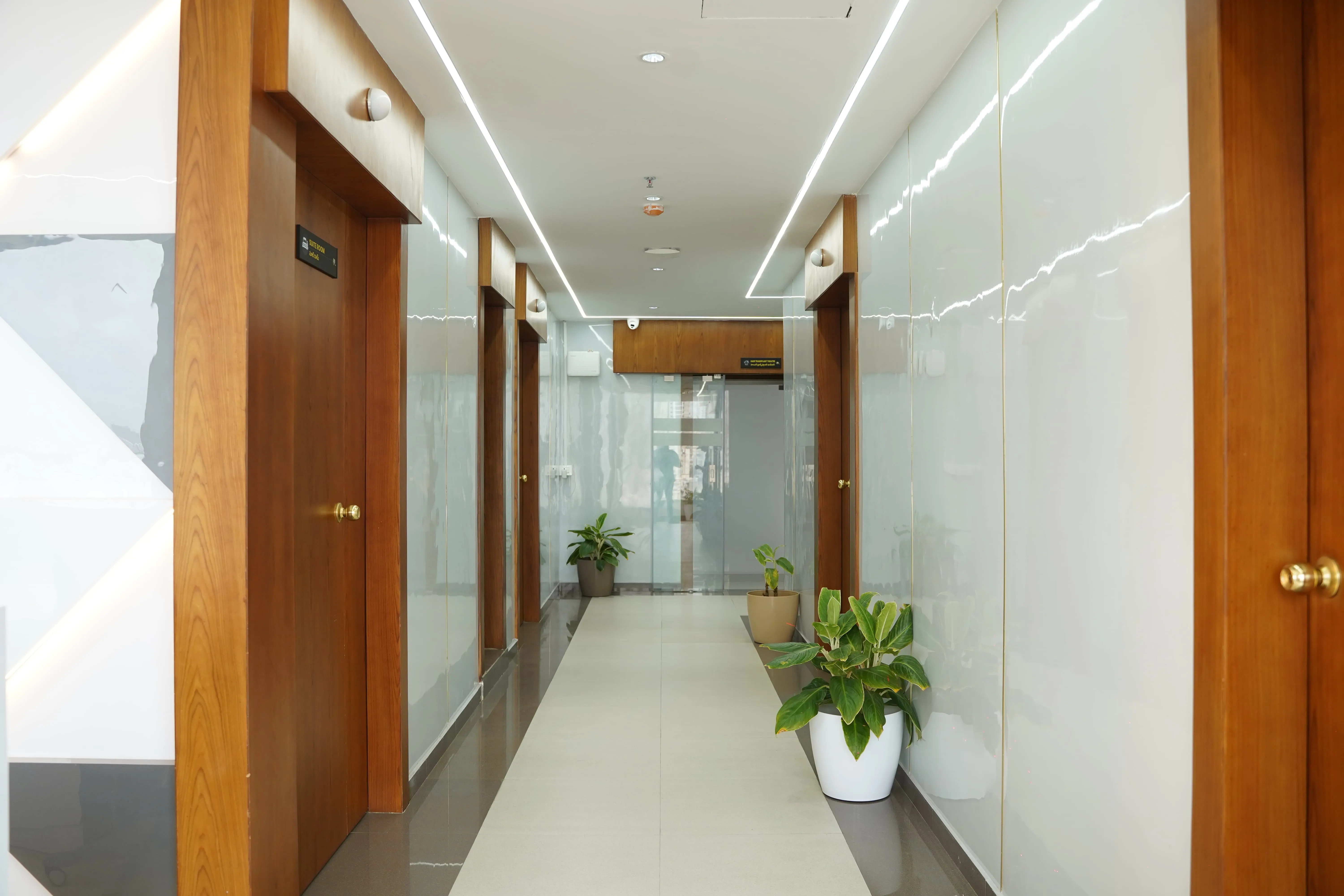 Sterile Inpatient Department corridor