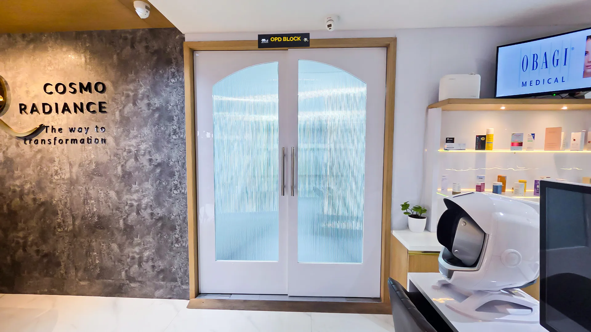 Entrance to the OPD Block